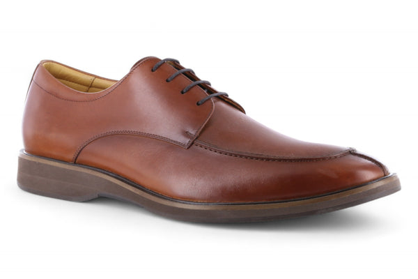 Michael Ellis Elliott Apron Stitch Dress Shoe - Whiskey