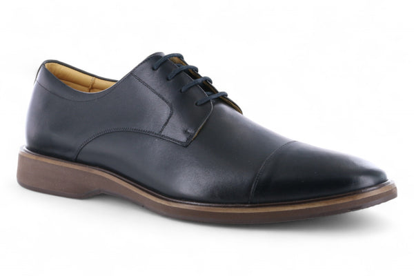 Michael Ellis Elliott Cap-Toe Dress Shoe - Black